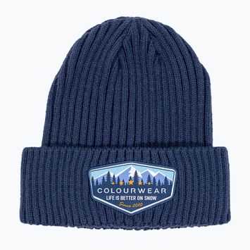 Téli sapka Colourwear Bonk Badge navy