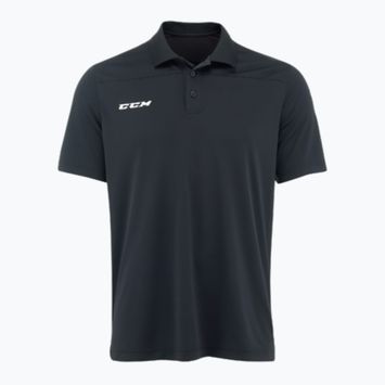 Férfi póló CCM Polo SR black