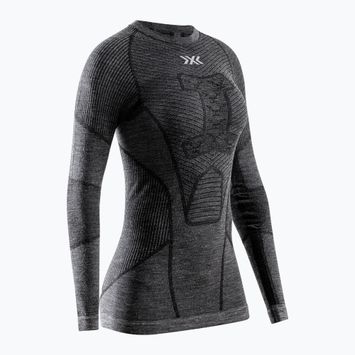 Női thermo hosszú ujjú felső X-Bionic Symbio Merino Shirt rhino grey