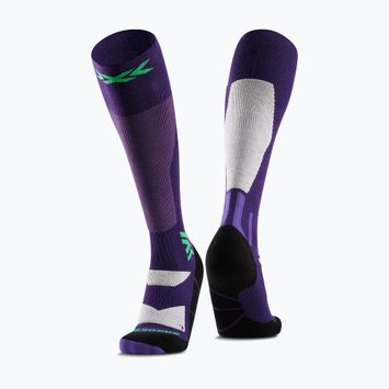 Snowboard zokni X-Socks Snowboard Discover Otc deep purple/light sand