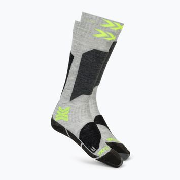 Gyerek sízokni X-Socks Ski Discover Otc rhino grey/canary