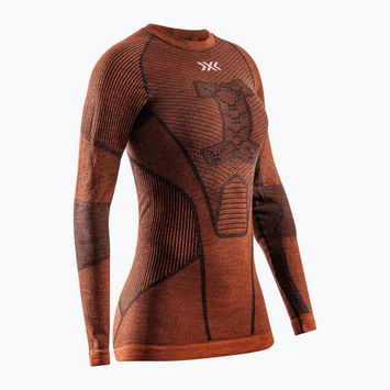 Női thermo hosszú ujjú felső X-Bionic Symbio Merino Shirt clay