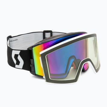 Síszemüveg SCOTT React mineral black/white/enhancer teal chrome/pro green