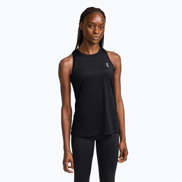 Női futó tank top On Core Tank fekete