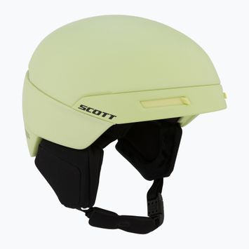 SCOTT Flow Plus Pro savas sárga síbukósisak