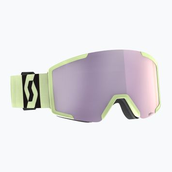 Síszemüveg SCOTT Shield AMP Pro acid yellow/amp pro lavender chrome