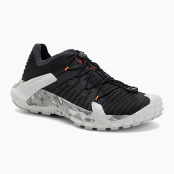Mammut Hueco Knit II Low fekete/világos jégszürke női közelítő cipő