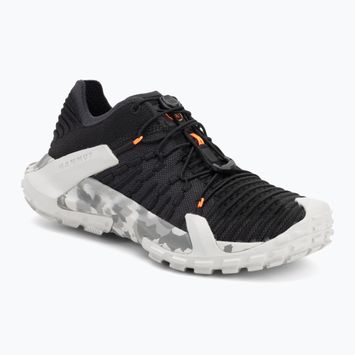 Mammut Hueco Knit II Low fekete/világos jégszürke női közelítő cipő