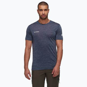Mammut Tree Wool FL férfi trekking póló tengeri melange
