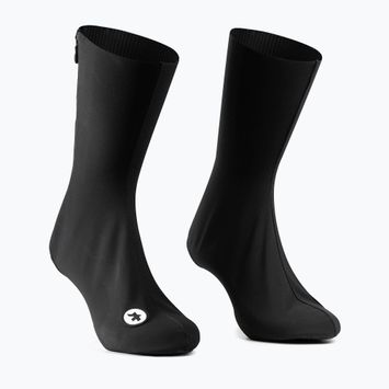 ASSOS GT Winter Booties Evo fekete kerékpáros csizmavédő cipők