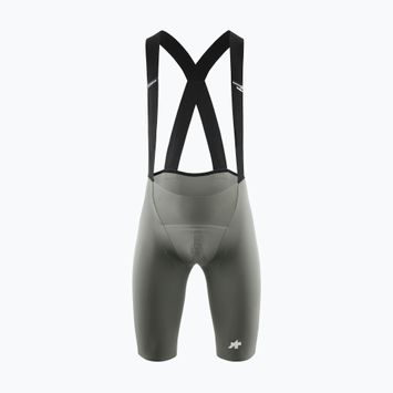 Férfi ASSOS Equipe R S11 Bib rövidnadrág széle zöld