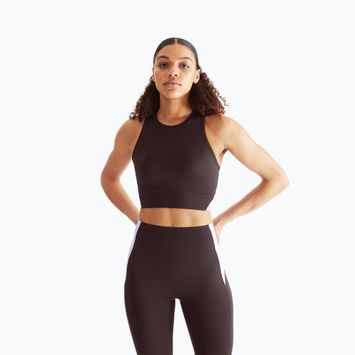 Női póló On Running Movement Crop levendula színben