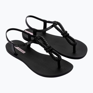 Ipanema Class Infinity fekete/fekete/lila női szandálok