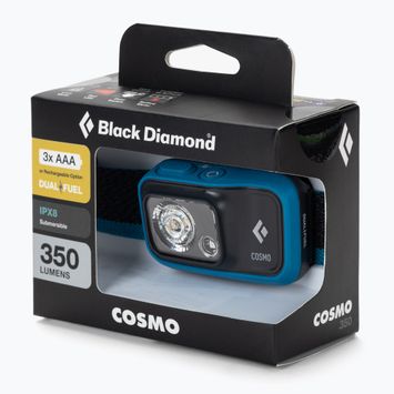 Black Diamond Cosmo 350 fejlámpa kék BD6206734004ALL1