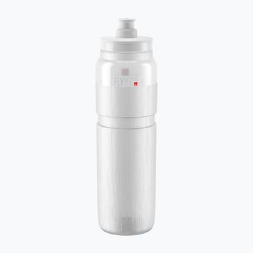 Kerékpáros kulacs Elite FLY Tex 950 ml clear/grey logo