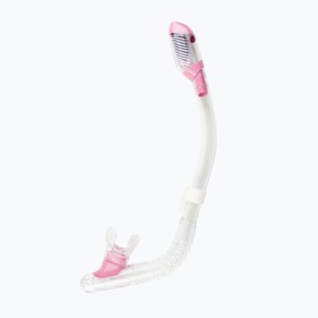 Cressi Mini Dry gyermek snorkel világos rózsaszín ES258