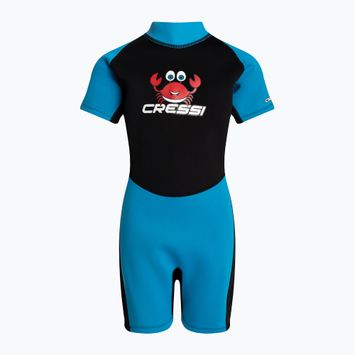 Cressi Smoby Shorty 2 mm-es gyermek úszóhab fekete-kék XDG008001