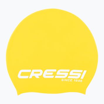 Cressi Loira Long Hair úszósapka sárga/fehér