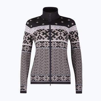 Női thermo pulóver Newland Kylie Full Zip black/stone