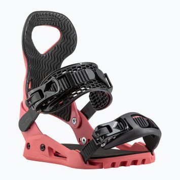 Női snowboard kötés Drake Queen dark pink/black
