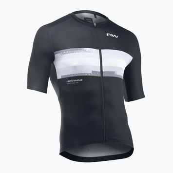Northwave Force Evo férfi kerékpáros mez fekete/fehér