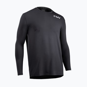 Férfi Northwave Xtrail kerékpáros hosszú ujjú fekete