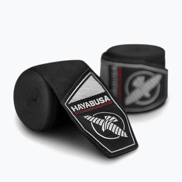Hayabusa Perfect Stretch Boxing Bandage Kézkötés 450 cm fekete