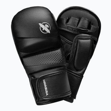 Hayabusa T3 Hybrid fekete grappling kesztyű