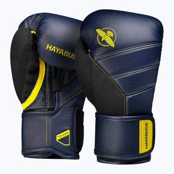 Hayabusa T3 tengerészkék/sárga bokszkesztyű