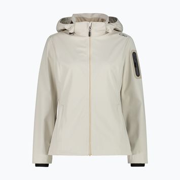 Női softshell dzseki CMP 39A5016 Zip Hood vaniglia