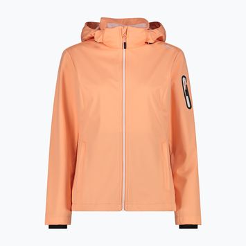 Női softshell dzseki CMP 39A5016 Zip Hood salmone