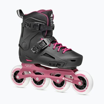 Női Rollerblade Lightning 90 W fekete/szangria görkorcsolya