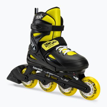 Gyerek görkorcsolya Rollerblade Fury black/yellow