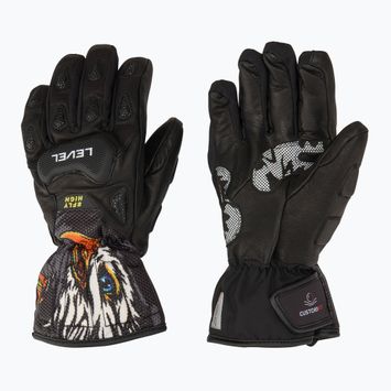 Gyerek síkesztyű Level Sq JR CF pk black