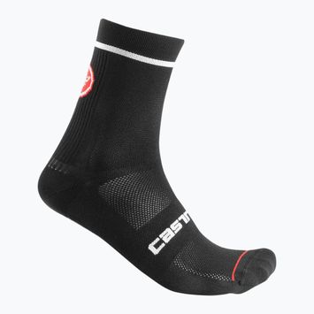 Férfi kerékpáros zokni Castelli Entrata 13 black