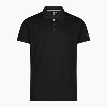 Férfi póló CMP 3T60077 Polo nero/cemento