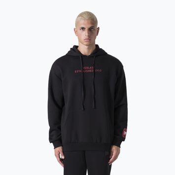 Férfi pulóver Everlast Streetwear Hoodie black/red