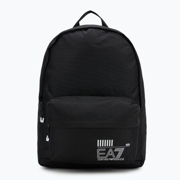 EA7 Emporio Armani Train Core 20 l fekete/fehér logós városi hátizsák