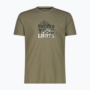 Férfi póló CMP 30T5057 sage/pine