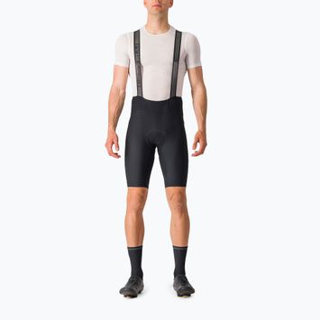 Férfi kerékpáros nadrág Castelli Espresso black