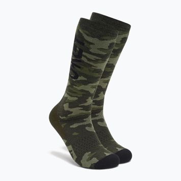 Sízokni Oakley Wanderlust Perf Socks 2.0 tiger camo green