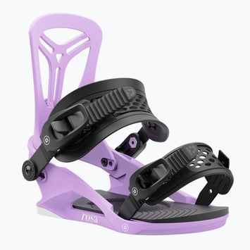 Női snowboard kötés Union Rosa violet