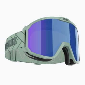 Síszemüveg Bliz Rave matt green/brown blue