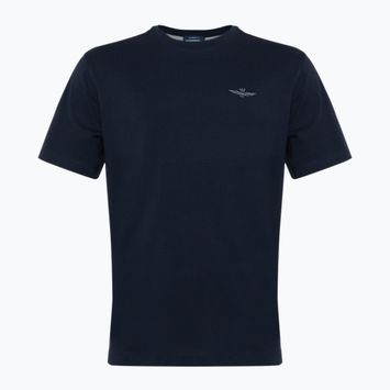 Férfi póló Aeronautica Militare Essential dark blue