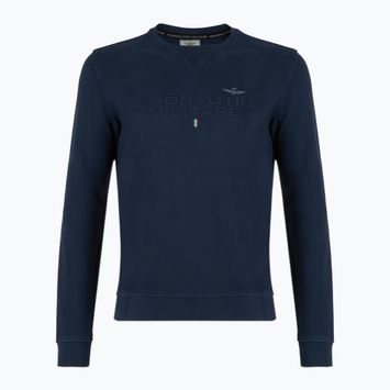 Férfi pulóver Aeronautica Militare 251FE1985F539 koptatott tengerészkék