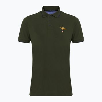 Férfi Aeronautica Militare Essential verde scuro póló pólóing