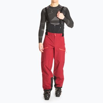 Férfi sítúra nadrág La Sportiva Chaser Evo Shell Bib sangria