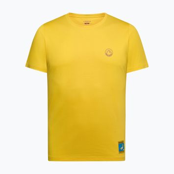 La Sportiva Climbing on the Moon férfi póló giallo/viola