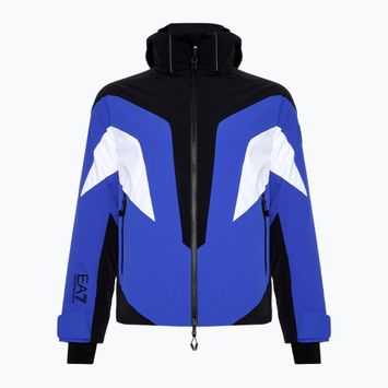 Férfi síkabát EA7 Emporio Armani Ski Cortina Colorblock Toray new royal blue