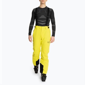 Férfi sínadrág EA7 Emporio Armani Ski Kitzbuhel Protectum blazing yellow